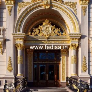 Contemporary Luxury Hotel Front View No-2923
