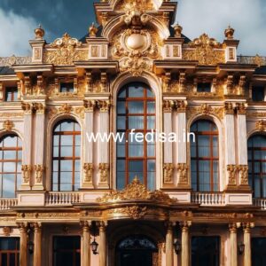 Luxury Hotel Elevation with Modern Architecture Style No-2928