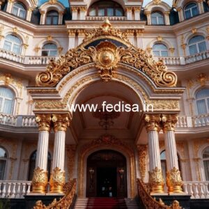 Grand Luxury Resort Front Design Inspiration No-2965