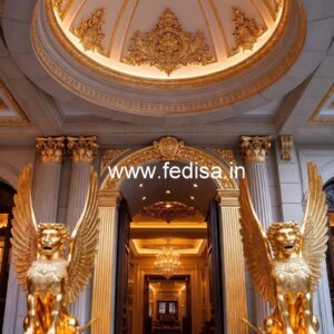 Stylish Hotel Front Gate Design for Luxury Hotels No-3005