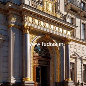 Royal Hotel Gate Design for Five Star Hotels No-3009