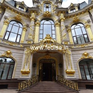 Hotel Main Gate Design with Elegant Lighting No-3014