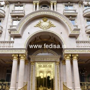 Beautiful Hotel Entrance Gate Design for Luxury Stay No-3019