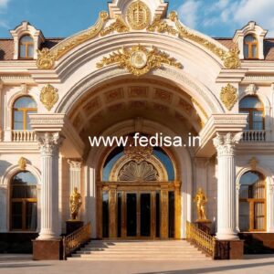 Modern Resort Gate Design for Hotel Entrances No-3020