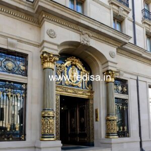 High End Hotel Main Gate Design Inspiration No-3023