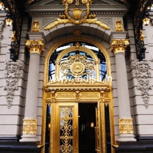 Hotel Gate Design with Luxury Modern Aesthetic No-3026