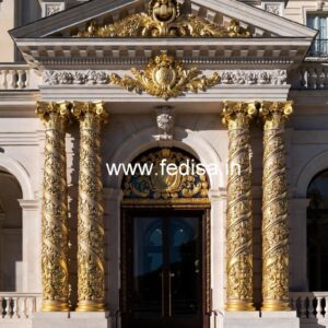 Hotel Entrance Gate Design with Traditional Touch No-3041