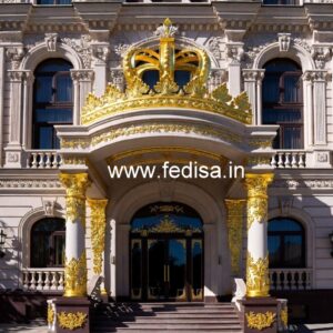 Resort Style Hotel Entrance Gate Design Ideas No-3044