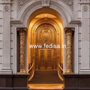 Hotel Entrance Gate Design for Modern Commercial Spaces No-3045