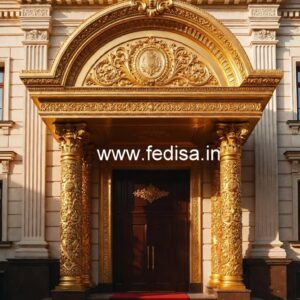 Elegant Hotel Gate Design with Modern Finishing No-3053