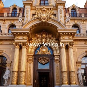 Decorative Main Gate Design for Luxury Hotels No-3058
