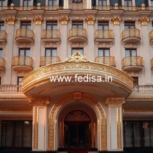 Modern Resort Entrance Gate Design for Luxury Stay No-3064