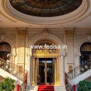 Resort Hotel Entrance Gate Design with Water Features No-3068