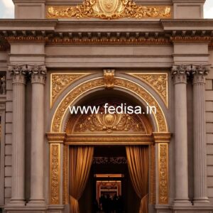 Premium Resort Entrance Gate Design for Luxury Hotels No-3073