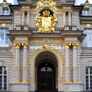 Hotel Exterior Main Gate Design Ideas No-3077