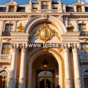 Luxury Hotel Front Entrance Architecture Inspiration No-3078