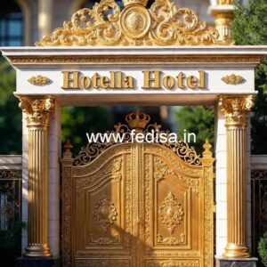 Stylish Hotel Main Entrance Design Ideas No-3090