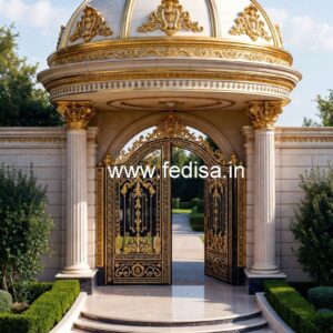 Premium Entrance Gate Design for Modern Resorts No-3096