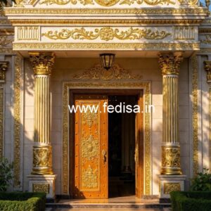 Hotel Entrance Gate Design with Premium Exterior Finish No-3097