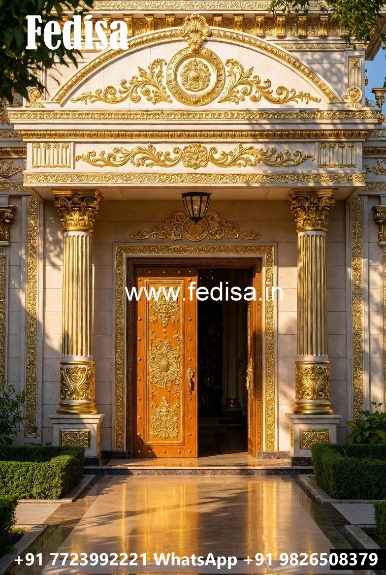 Hotel Entrance Gate Design with Premium Exterior Finish No-3097