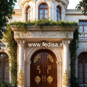 Grand Luxury Hotel Entrance Gate Design Inspiration No-3099