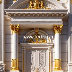 Hotel Elevation Design with Modern Facade Style No-3108