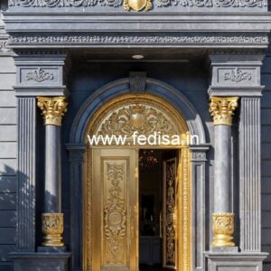 Hotel Elevation Design with Contemporary Glass Facade No-3125