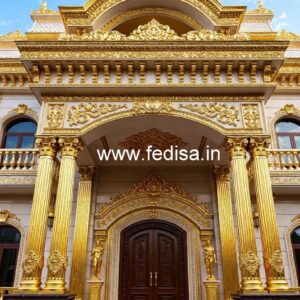 Luxury Hospitality Building Elevation Design Ideas No-3128