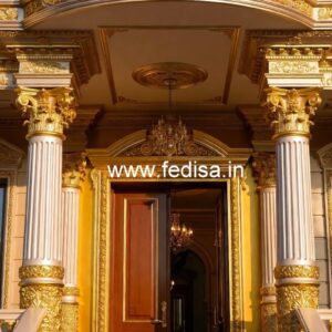 Hotel Elevation Design with Modern Balcony Style No-3129