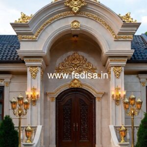 Luxury Hotel Building Front Elevation Design No-3133