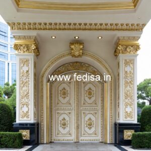 Grand Luxury Hotel Front Elevation Design No-3145