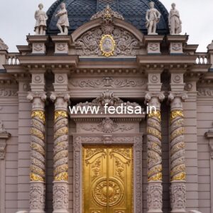 Hotel Front Elevation Design for Luxury Hospitality No-3149