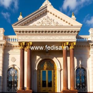 Luxury Hotel Front Facade Design Inspiration No-3153