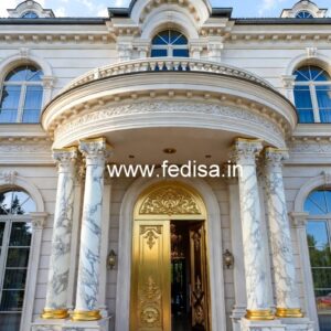 Hotel Exterior Front Design with Luxury Appeal No-3156