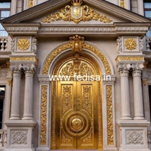 Hotel Front View Design with Contemporary Elements No-3176