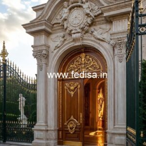 Hotel Elevation Design with Premium Entrance Style No-3184