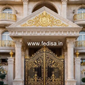 Hotel Building Front Design No-3207