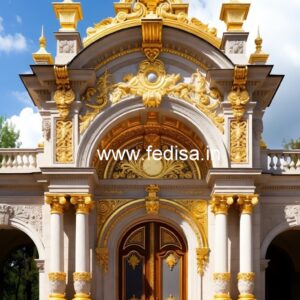 Elegant Hotel Building Elevation Ideas No-3414