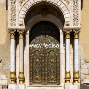 Luxury Hotel Front View Elevation Designs No-3417
