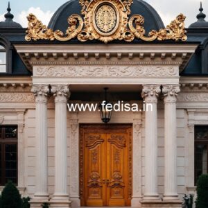 Luxury Hotel Exterior with Elegant Finish No-3435