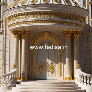 Stylish Luxury Hotel Front Architecture No-3437