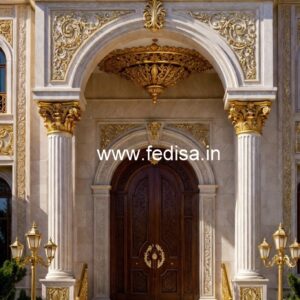 Hotel Exterior Elevation for Luxury Stay No-3445