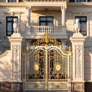 Luxury Hotel Exterior Design with Balcony No-3471