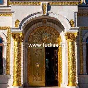 Luxury Hotel Exterior with Stone Cladding No-3477