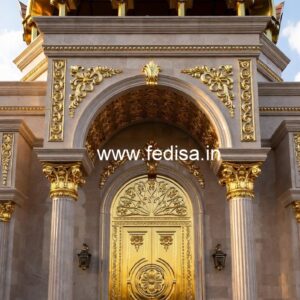 Grand Luxury Hotel Front Facade Design No-3492