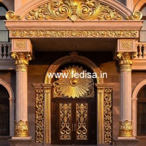 Premium Luxury Hotel Entrance Architecture No-3497