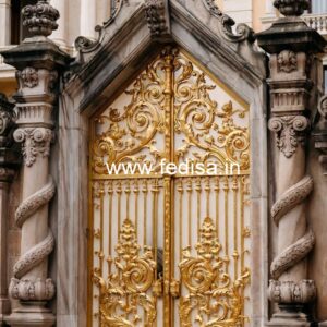 Stylish Luxury Resort Front Elevation No-3499