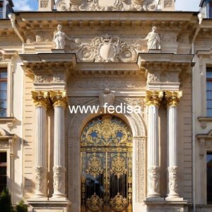 Elegant Hotel Front Design with Luxury Style No-3503