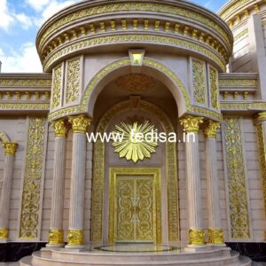 Luxury Hotel Exterior with Royal Appeal No-3515