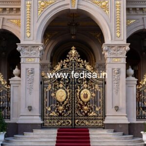 Luxury Hotel Elevation with Modern Texture No-3546